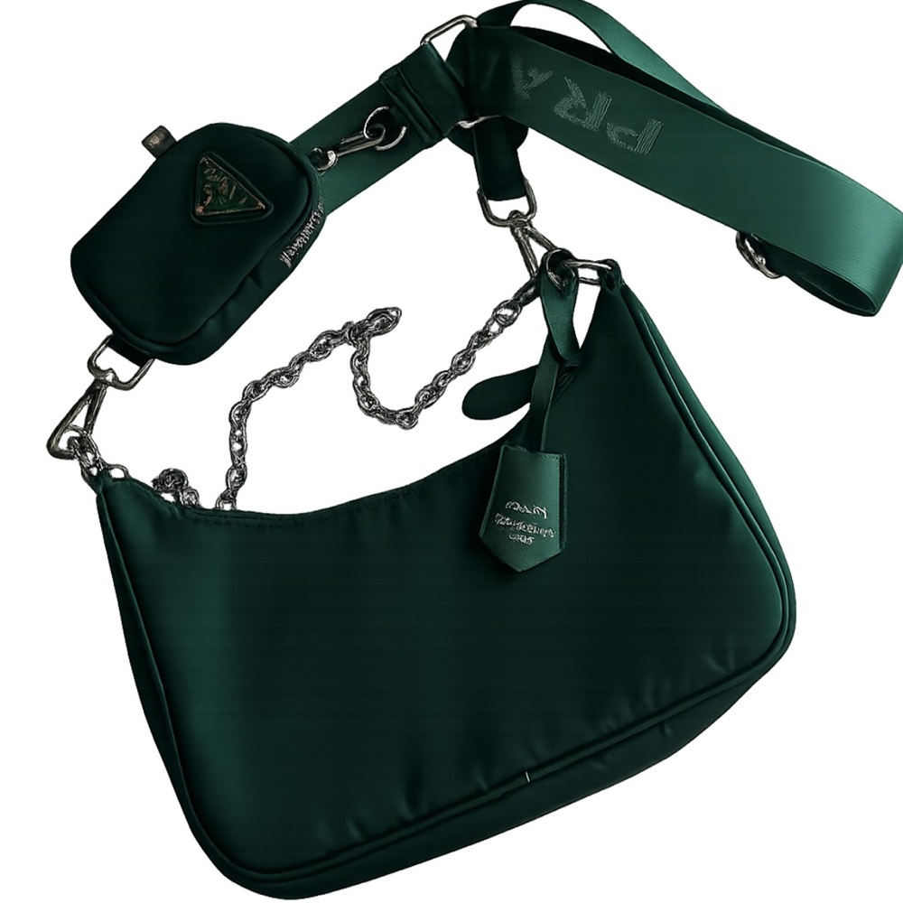 Crossbody Bag - Dark Green NWT - Picture 5 of 11